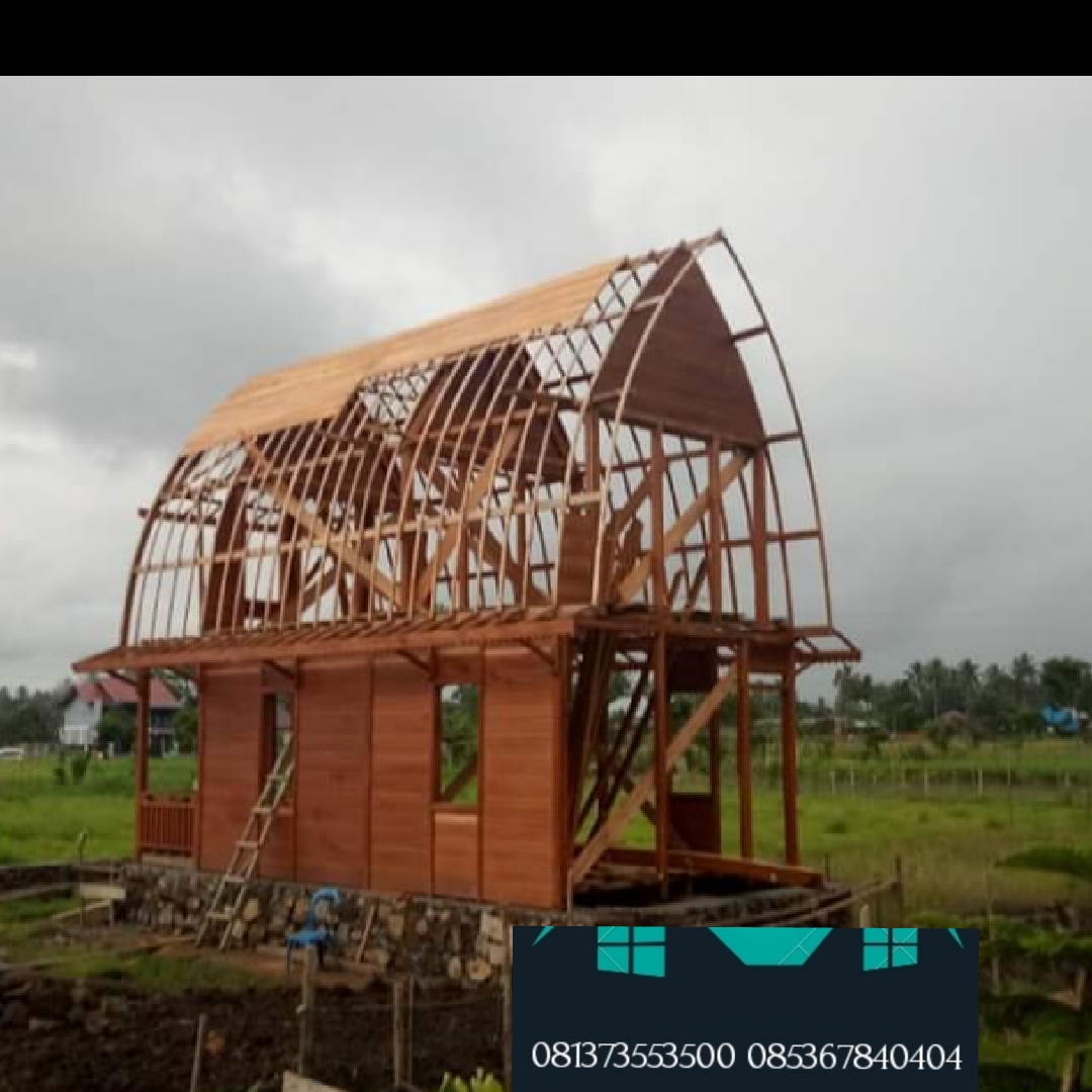 Rumah Kayu Palembang Lumbung Ii Lantai Rumah Kayu Dan Gazebo Bongkar Pasang Palembang